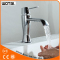 Grifo para lavabo de llave simple Wotai cromado